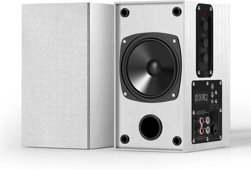 Zdjęcie: Aktywne głośniki półkowe Elimavi Powered Bookshelf Speakers 30W x2