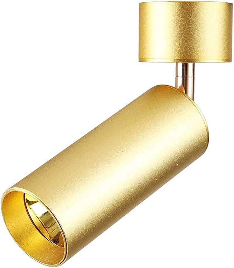 Stylowa kierunkowa lampa sufitowa LED z akcentem